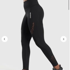 Seamless Energy High
Waisted Leggings -
Black - Extra Small